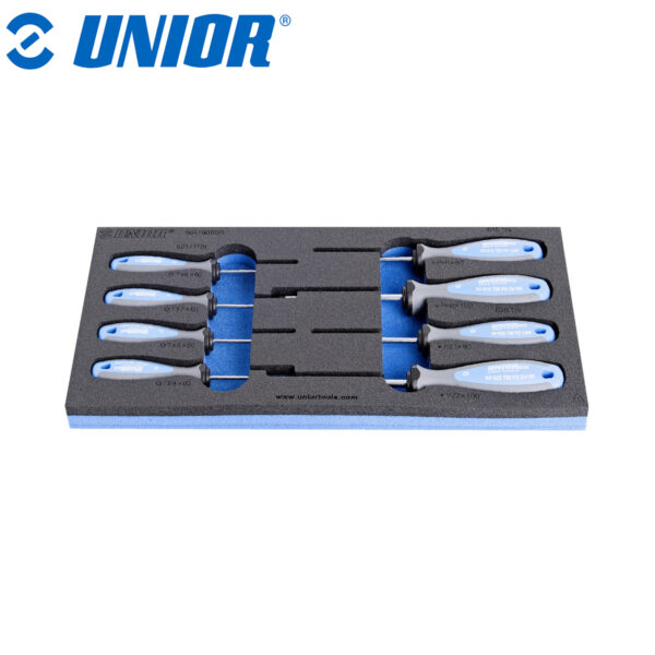Set TBI izvijača-šarafcigera 8-dijelni u SOS ulošku UNIOR 964 621561