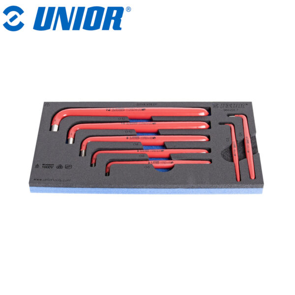 Set izoliranih imbus ključeva u SOS ulošku UNIOR 964 3-12/7 621798