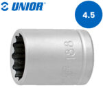 Nasadni ključ 1/4" 12-kutni UNIOR 188 616858 4.5mm