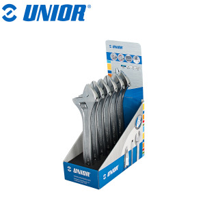 Set podešavajućih-francuskih ključeva na kartonskom stalku UNIOR 250 623909