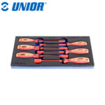 Set nasadnih izoliranih izvijača s VDE TBI ručkom u SOS ulošku UNIOR 964 5.5-13/6 621808