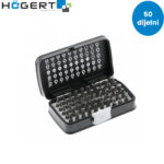 Set bitova sa račnom-gedorom Hoegert 50-dijelni 1/4” HT1R461