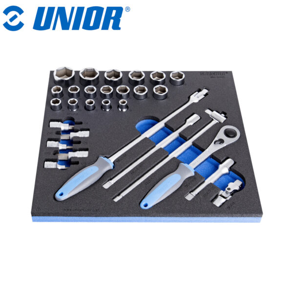Set nasadnih ključeva 1/2" UNIOR 964 621075 29-dijelni u SOS ulošku