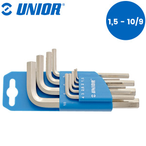 Set imbus ključeva na plastičnom stalku UNIOR 220 607852 1.5-10/9