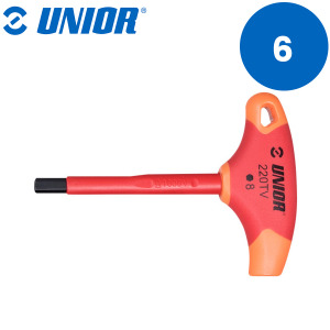 Imbus ključ sa T-ručkom izolirani UNIOR 220 619134 6mm