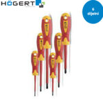 Set izoliranih izvijača-šarafcigera Hoegert VDE 1000V 6-dijelni HT1S996