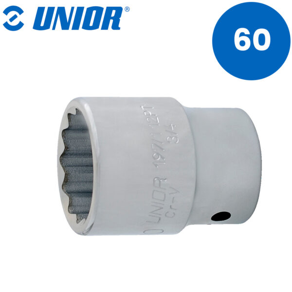 Nasadni ključ 3/4" 12-kutni UNIOR 197 618681 60mm