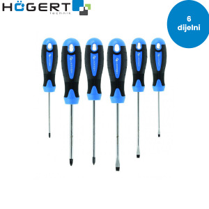 Set izvijača-šarafcigera Hoegert 6-dijelni HT1S095