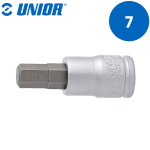 Nasadni ključ 1/4" imbus UNIOR 187 607902 7mm