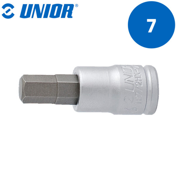 Nasadni ključ 1/4" imbus UNIOR 187 607902 7mm