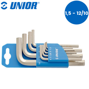 Set imbus ključeva na plastičnom stalku UNIOR 220 617079 1.5-12/10