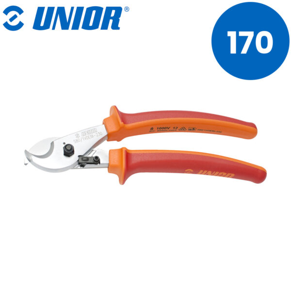 Škare-makaze za rezanje kabla izolirane UNIOR 580 610440 170mm