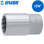 Nasadni ključ 1/2" 12-kutni UNIOR 190 609367 7/16"