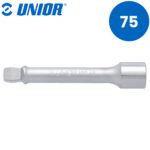 Produžetak za nasadne ključeve za kutno stezanje 1/2" UNIOR 190 610909 1/2"x75mm