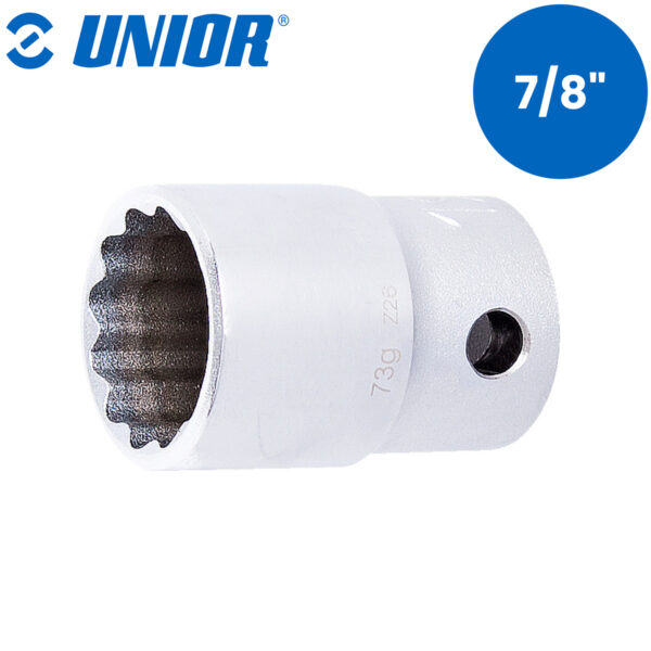 Nasadni ključ 1/2" 12-kutni za rad na visini UNIOR 190 626213 7/8"