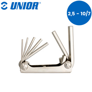 Set imbus ključeva na metalnom držaču UNIOR 220 610986 2.5-10/7 MB