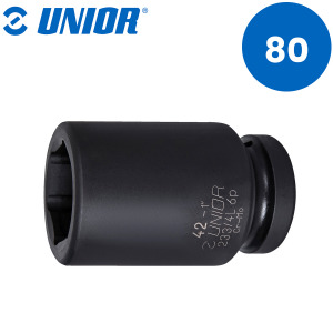 Nasadni ključ 1" Impact dugi UNIOR 233 616789 80mm
