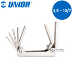 Set imbus ključeva za rad na visini na metalnom držaču UNIOR 220 626232 2.5-10/7 MB