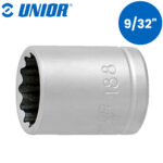 Nasadni ključ 1/4" 12-kutni UNIOR 188 616873 9/32"