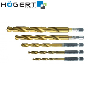 Set burgija-borera za bušilice za metal Hoegert HT6D180 4-10mm