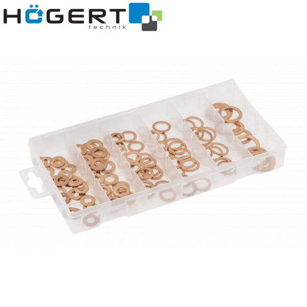 Set bakrenih podloški Hoegert 110-dijelni HT8G513