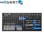 Set ručnih alata sa račnom Hoegert HT7G148 1/4” 63-dijelni
