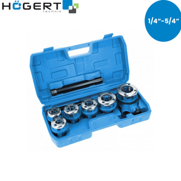 Nareznice za cijevi Hoegert 1/4” - 5/4” HT1P635