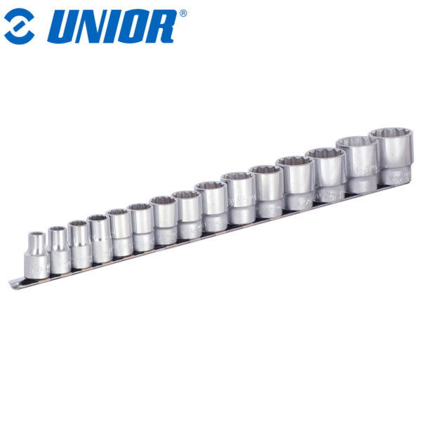 Set nasadnih ključeva na zakački 1/2" UNIOR 190 622634 3/8"-1.1/4"