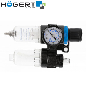 Filter zraka sa manometrom Hoegert 1/4” HT4R874
