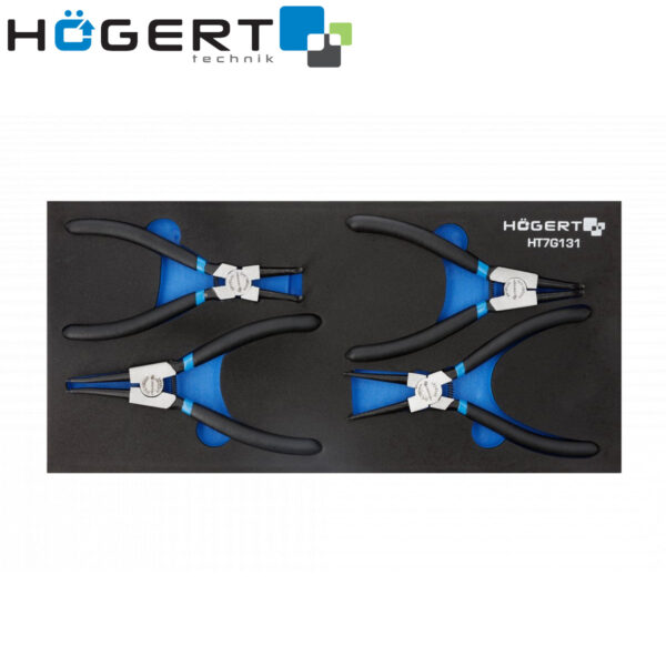 Set seger kliješta Hoegert HT7G131 4-dijelni