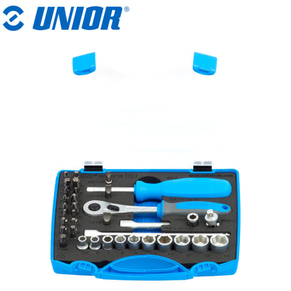 Set nasadnih ključeva 1/4" UNIOR 188 621407 36-dijelni