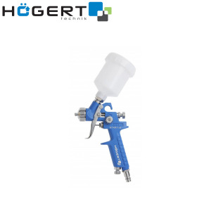 Pneumatski pištolj za farbanje sa spremnikom Hoegert HT4R718 100ml