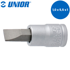 Nasadni ključ 1/4" pljosnati UNIOR 187 607896 1.0x5.5mm