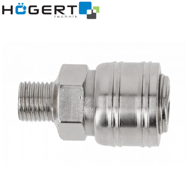 Brza spojnica sa kompresorima Hoegert HT4R802 1/4” muški konektor