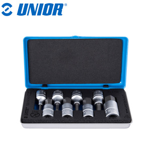 Set nasadnih ključeva imbus dugih 1/2" UNIOR 192 621759 3/16"-3/4"/8 u metalnoj kutiji