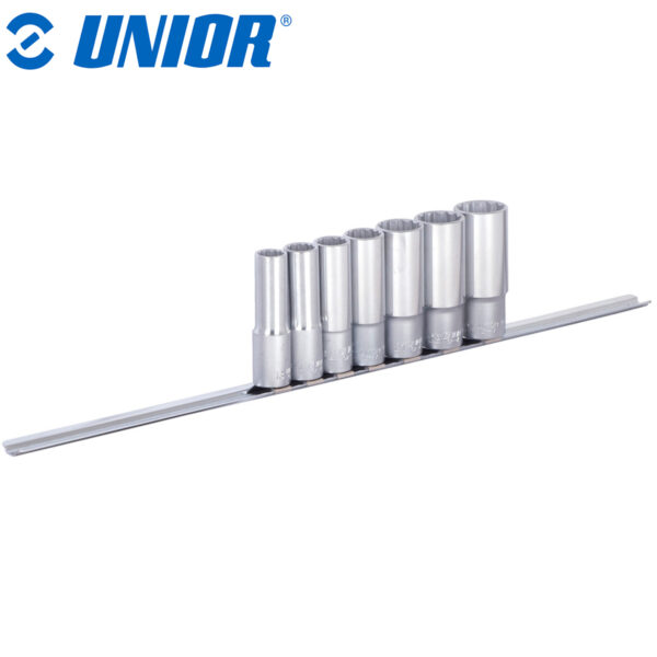 Set nasadnih ključeva dugih 1/2" na zakački 1/2" UNIOR 190 622636 13-24/7
