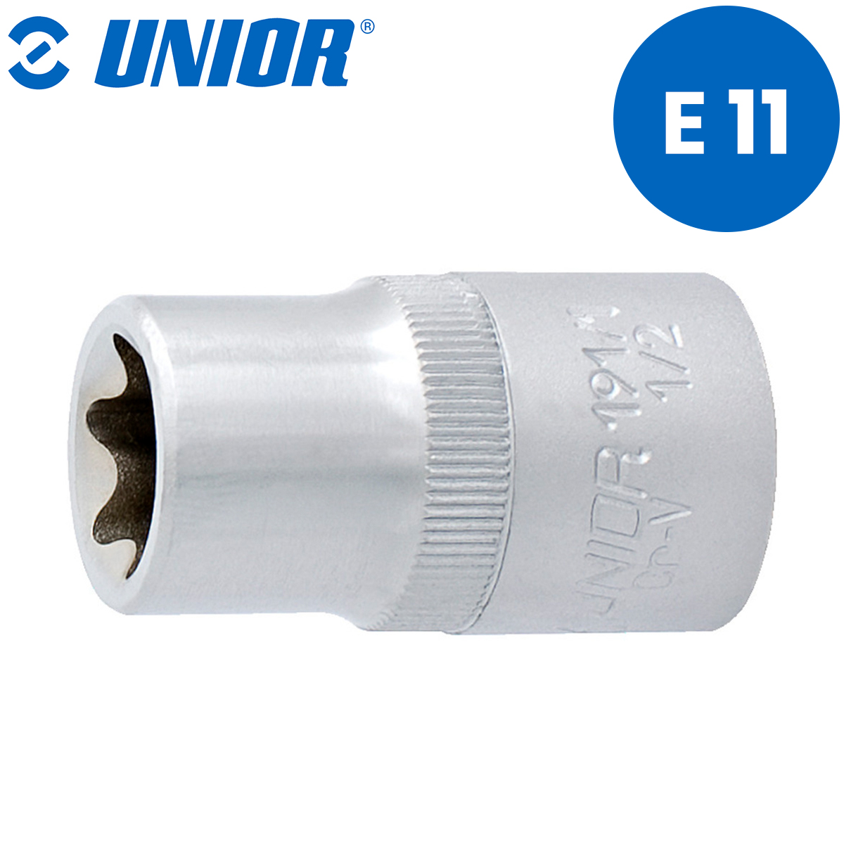 e11 Nasadni ključ 1/2" unutrašnji TX profil UNIOR 191 607142 E11