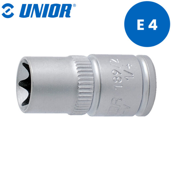 Nasadni ključ 1/4" unutrašnji TX profil UNIOR 189 607911 E4