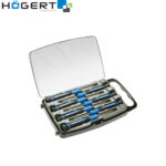 Set izvijača-šarafcigera - preciznih Hoegert 5-dijelni HT1S270