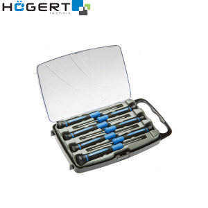 Set izvijača-šarafcigera - preciznih Hoegert 5-dijelni HT1S270