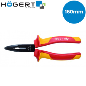 Izolirana kliješta Hoegert VDE 1000V HT1P919 160mm