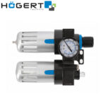 Filter zraka sa manometrom Hoegert 1/4” HT4R875