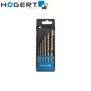 Set burgija-borera za metal Hoegert HT6D186 2-8mm