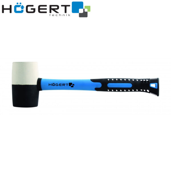 Gumeni čekić sa drškom od fiberglasa Hoegert 680g HT3B052