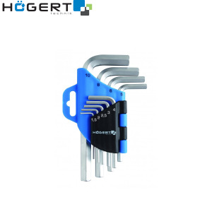 Set imbus nasadnih ključeva Hoegert 1.5-10mm 9-dijelni HT1W802