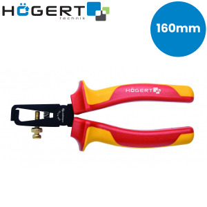 Kliješta za skidanje izolacije Hoegert VDE 1000V HT1P931 160mm