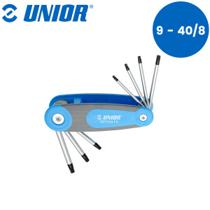 Set imbus ključeva sa TX profilom na držaču UNIOR 220 617150 9-40/8