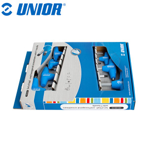 Set imbus ključeva sa kuglom sa T-ručicom u kartonskoj kutiji UNIOR 193 609337 S2.5-S10/7