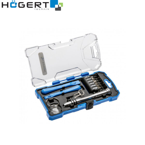 Set izvijača-šarafcigera - sitnih za mobitele i laptope Hoegert 17-dijelni HT1S271
