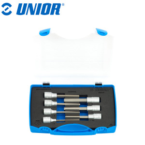 Set nasadnih ključeva s imbus profilom dugi prihvat 1/2" UNIOR 192 619416 5-14/7 u plastičnoj kutiji